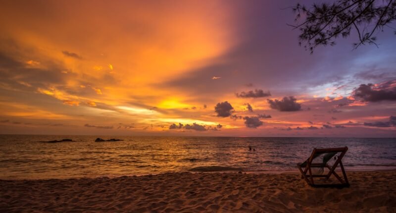 Photo Beach sunset